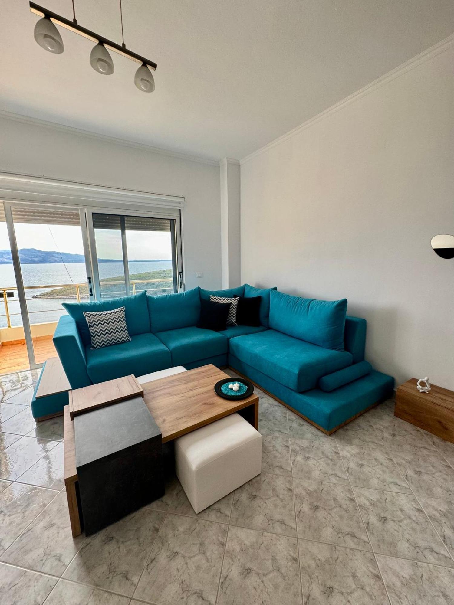 Comfy Blue Sarande Lejlighed Eksteriør billede